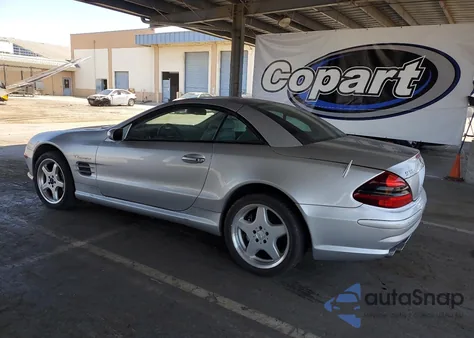 2004 Mercedes-Benz Sl 55 Amg from USA, damaged, VIN WDBSK74F34F069986